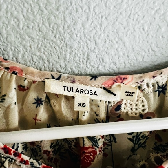 TULAROSA Floral Print Mini Dress - XS - Picture 4 of 8